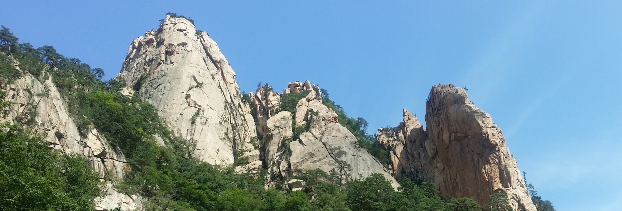 Climbing in South Korea